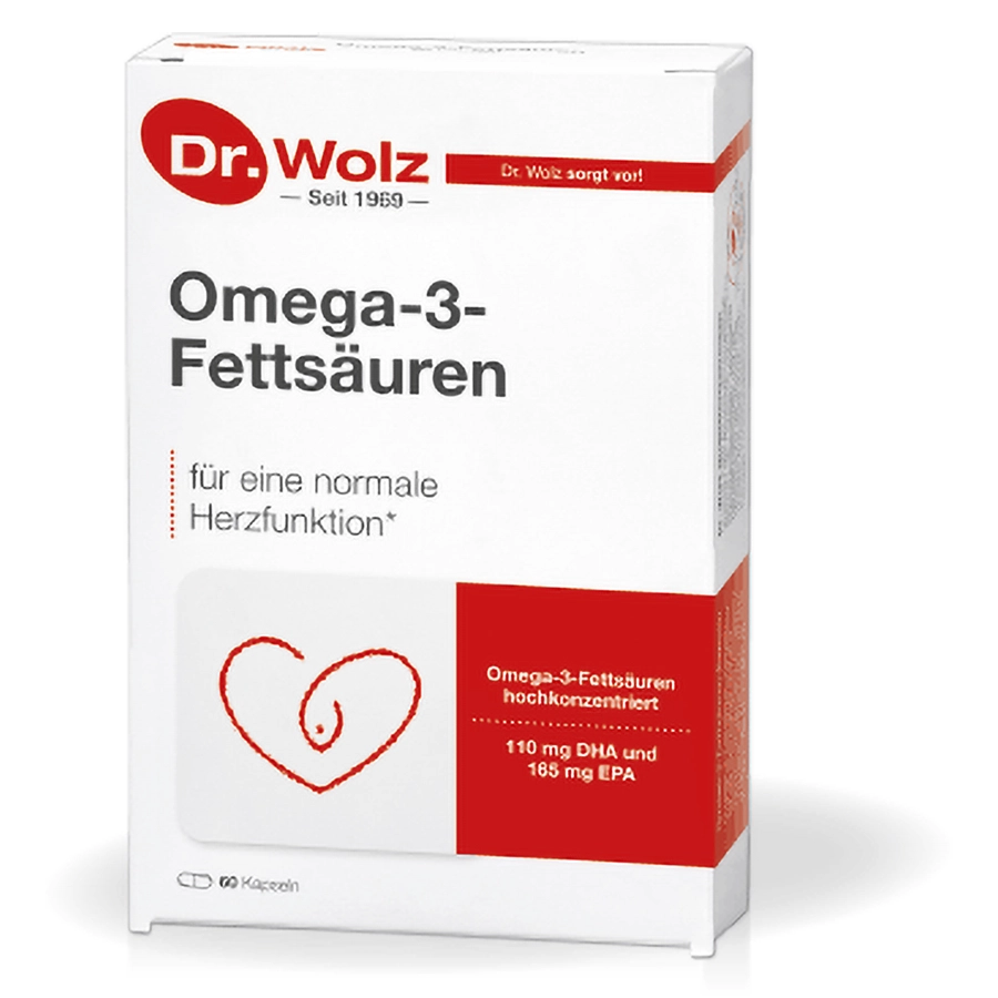 Dr Wolz Omega 3 Cold Water Sea Fish 60 Capsules