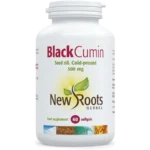 New Roots Black Cumin Seed Oil 500mg 60 Softgels